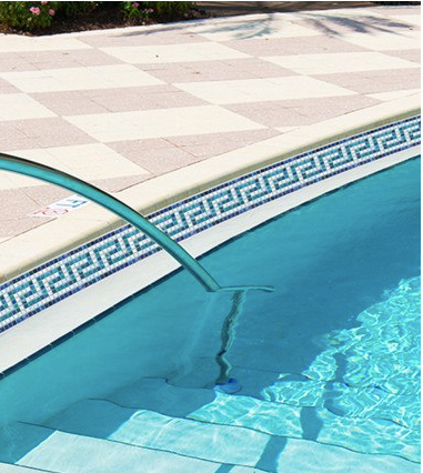 Aegean Night Pool Border